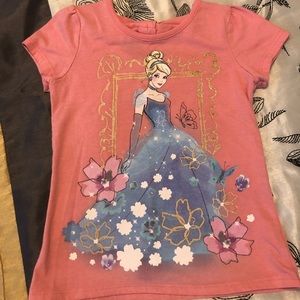 Girls Cinderella short sleeve t-shirt